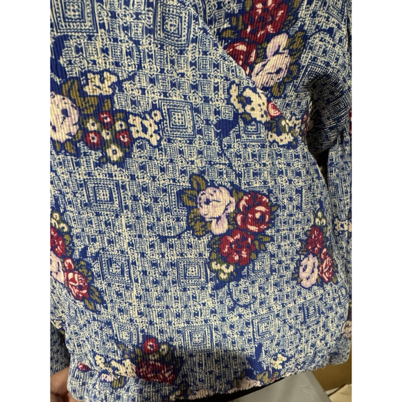 The Odells V-Neck Wrap Top Anthropologie XL - Picture 14 of 15